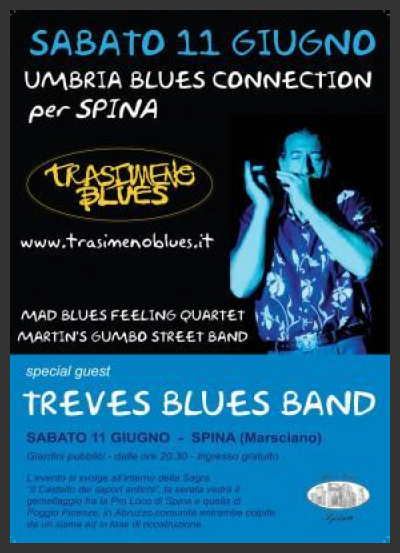 Umbria Blues Connection per Spina