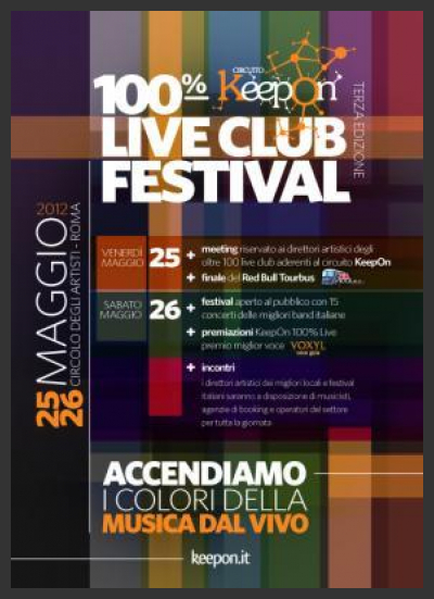 KeepOn Live Festival il 24-25 Maggio a Roma