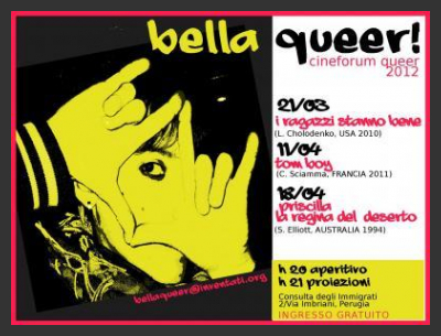 Bella Queer - Il cineforum queer di Perugia