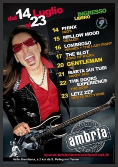 Dal 14 al 23 luglio: Ambria Music Festival!