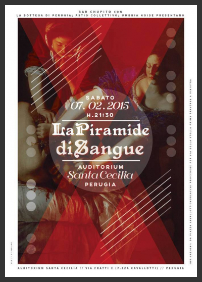 La Piramide di Sangue in concerto a Perugia sabato 7 febbraio alle 21.30