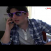 Nuccio VIP parla al telefono con  Linus per radiophonica.com