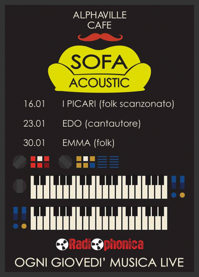 Acoustic Sofà: i live sul divano del mese di Gennaio!