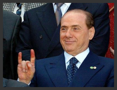 Berlusconi's show.