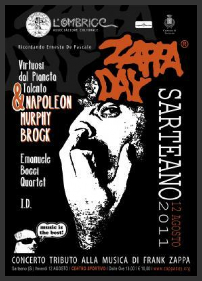 Zappa Day: concerto-tributo al mitico musicista Frank Zappa.