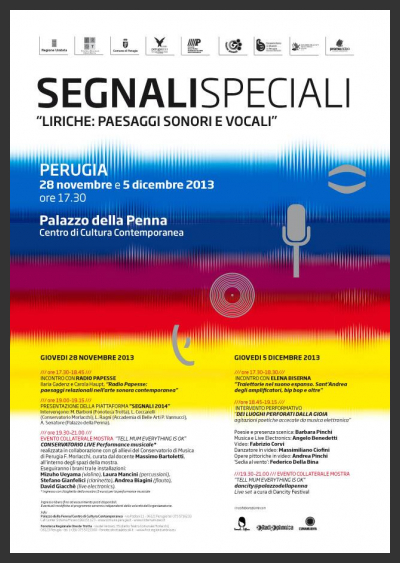 Preview: Segnali Speciali 2013