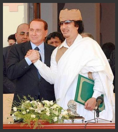 Un leader libico a Roma.